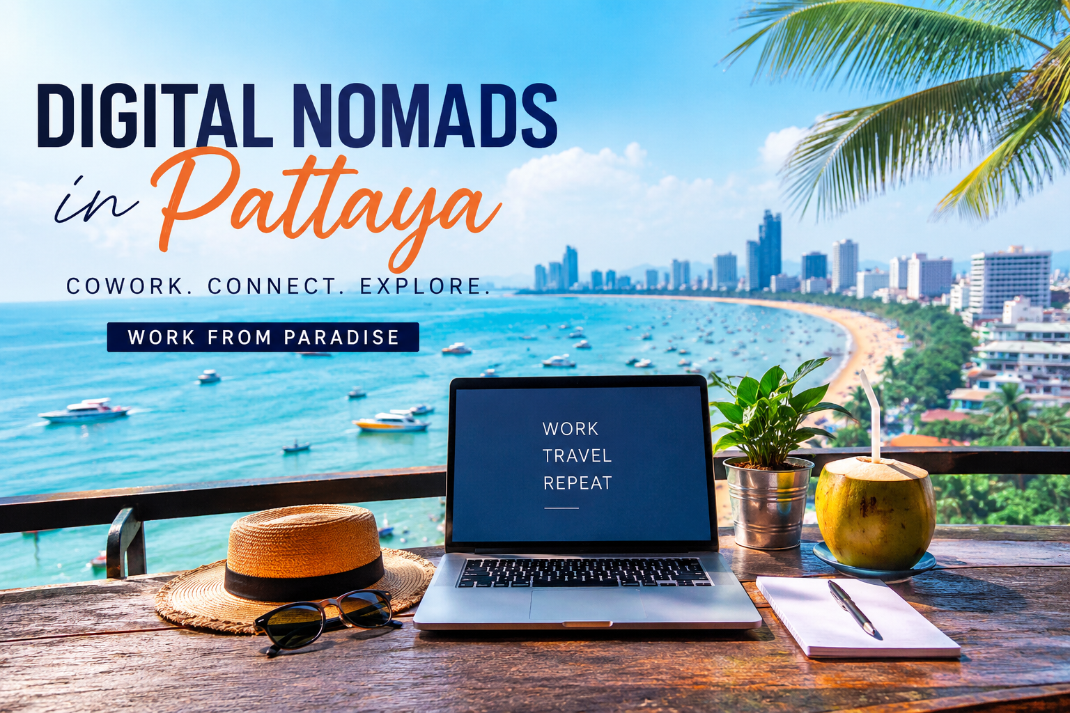 Why Digital Nomads Are Choosing Pattaya, Thailand for Work and Life Image