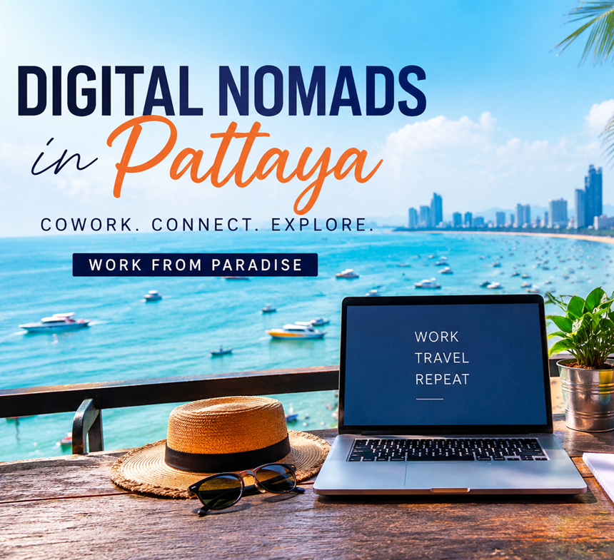 Why Digital Nomads Are Choosing Pattaya, Thailand for Work and Life Image