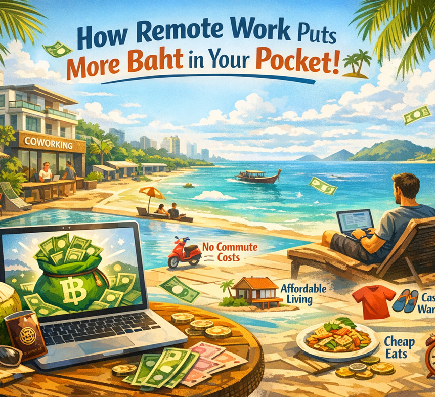 How Remote Work Puts More Baht in Your Pocket Image