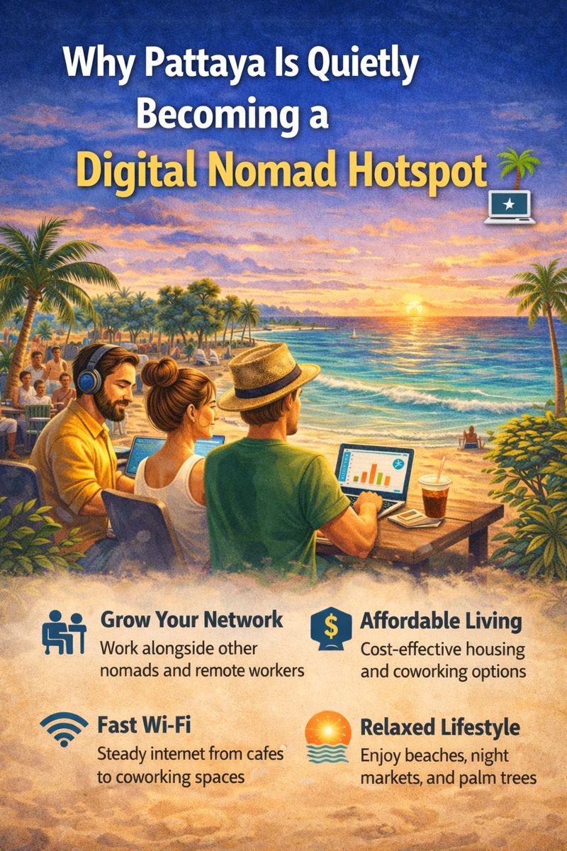 Why Pattaya Is Quietly Becoming a Digital Nomad Hotspot Image