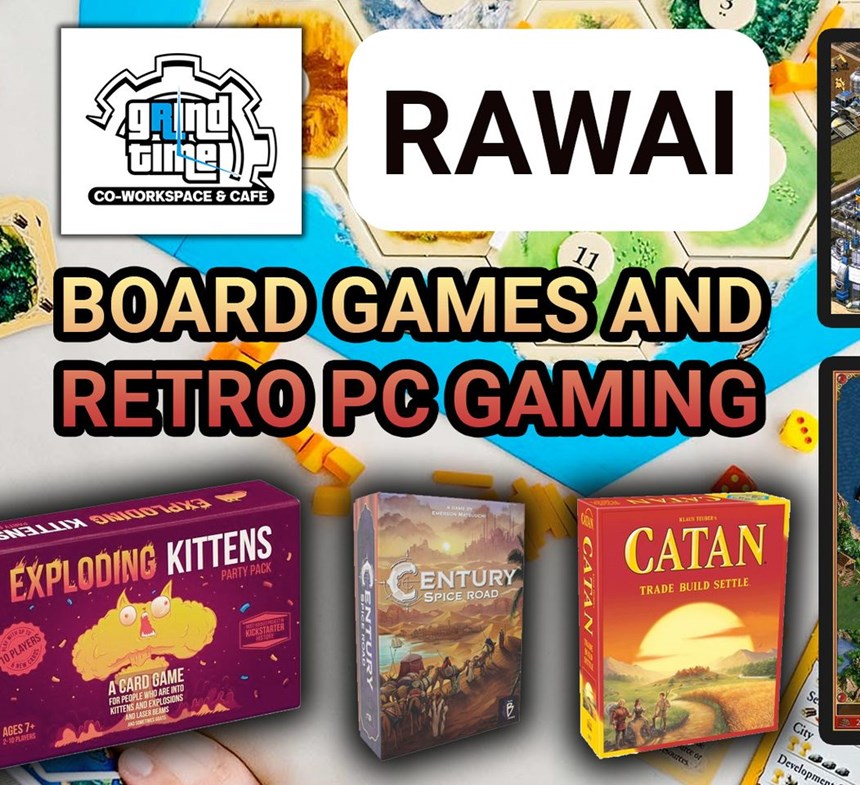 Board Games & Retro PC Gaming Evening | Phuket Rawai Image