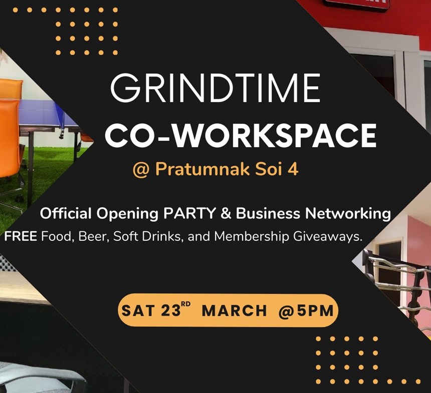 Co-Workspace Opening Party + Business Networking (FREE Event, Food, Beer + more) Image