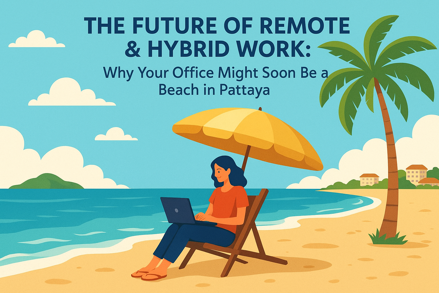 The Future of Remote & Hybrid Work: Why Your Office Might Soon Be a Beach in Pattaya Image
